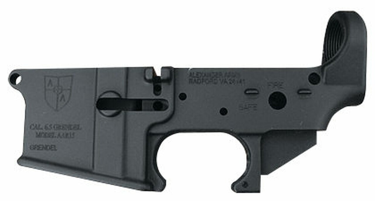 Image of Alexander Arms 6.5 Grendel AR-15 Stripped Lower Receiver