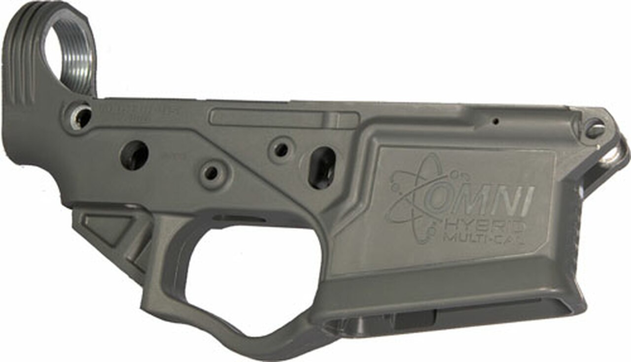 Image of ATI Omni Hybrid Polymer Stripped Lower, Multi-Cal, Sniper Grey