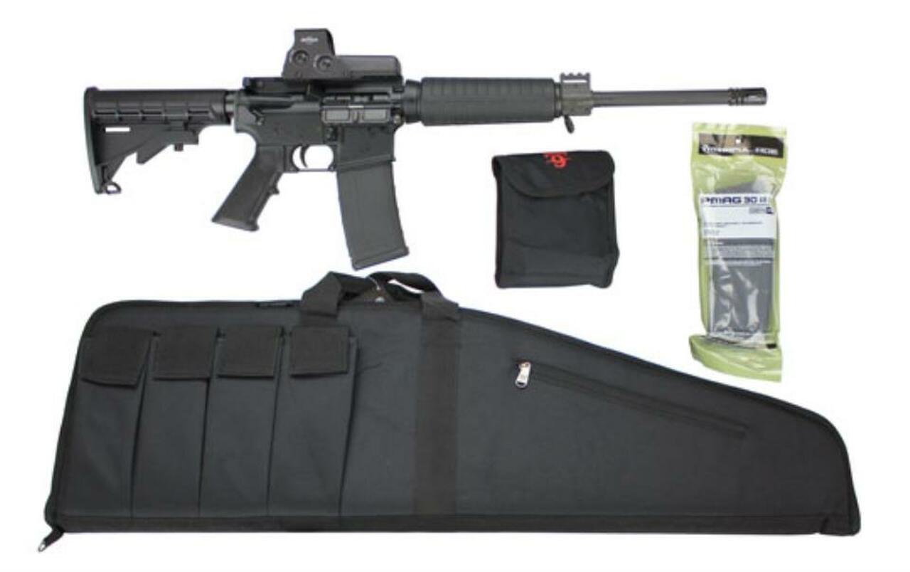 Image of Armalite AR-15 Rifle Package, EOTech 512 Sight, Case & Mags