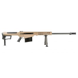 Image of Barrett M107A1 29" Fluted Semi Auto .50 BMG Rifle, Flat Dark Earth Cerakote - 18065