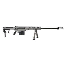 Image of Barrett M107A1 Semi Automatic .50 BMG Rifle, Tungsten Gray - 18067