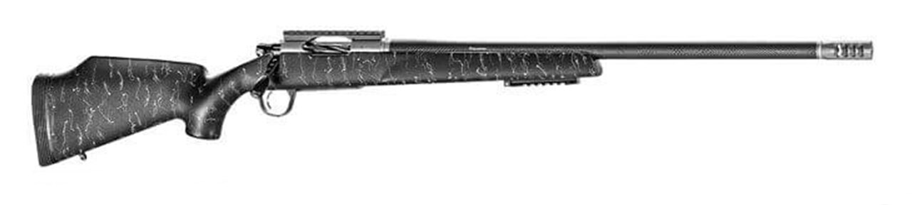 Image of Christensen Arms Traverse .300 PRC, 26" Carbon Fiber Wrapped Barrel, Black W/ Gray Webbing, 3rd