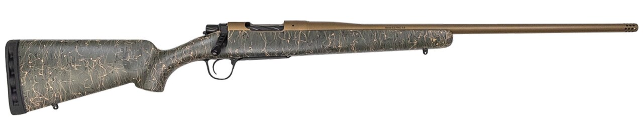Image of Christensen Arms Mesa 6.5 PRC, 24" Barrel, Burnt Bronze, Green/Tan Webbing
