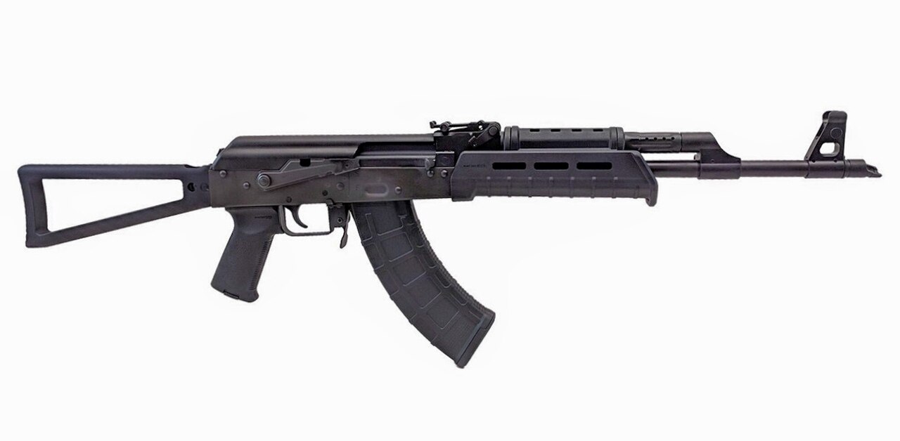 Image of Century VSKA AK47 7.62x39mm, 16.5" Barrel, Triangular Stock, MOE Handguard, Black, 30rd