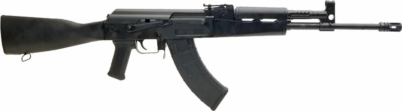 Image of Century Arms VSKA, Semi-automatic Rifle, 7.62X39, 16.5" Barrel, Black Color, Polymer Grip and Stock, Combloc Side Rail, 30Rd, 1 Magazine