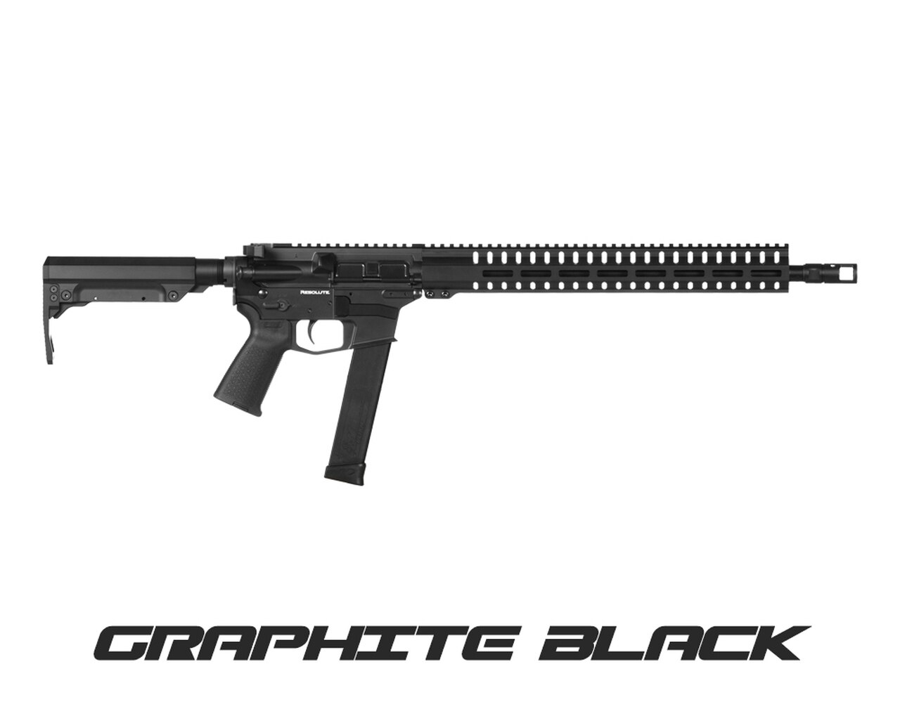 Image of CMMG Resolute 300 MKG 45 ACP 16.1" Barrel, 6-Position Black Stock, 13rd