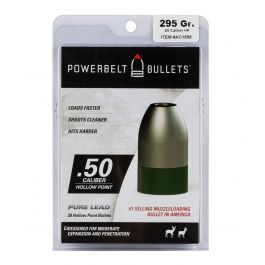 Image of CVA Powerbelt Pure Lead .50 Cal 295 gr Lead Hollow Point 15 Bullets - AC1598
