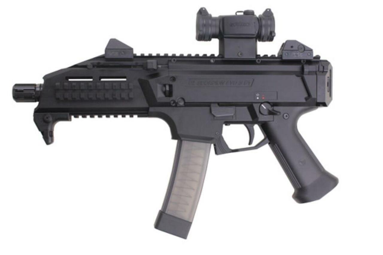 Image of CZ Scorpion EVO 3 S1 9MM Package W/Vortex Sparc II Red Dot, 2 20 Round Mags and 2 30 Mags