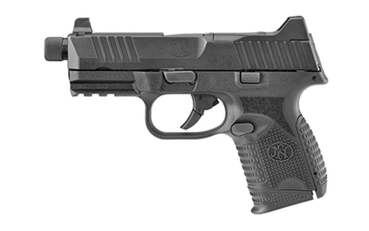 Image of FN FN509 Compact Tactical 9mm, 4.32" Threaded Barrel, Black, Suppressor-Height Night Sights, Optics Ready, 3x10rd Mags