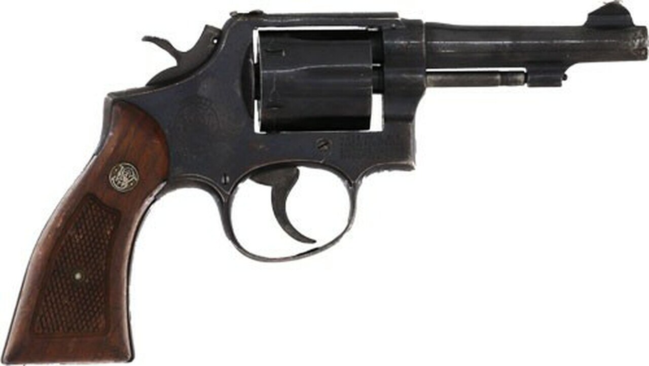 Image of Smith & Wesson M10-5 .38 Spl 4" Barrel, Used Police Surplus, Good Condition, Grips Vary