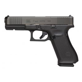 Image of Glock 17 Gen 5 FS MOS 10 Round 9mm Pistol, Black - PA175S201MOS