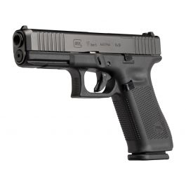 Image of Glock 17 Gen 5 FS MOS 9mm Pistol, Black - PA175S203MOS