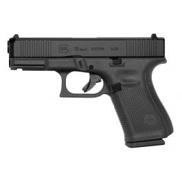 Image of Glock 19 Gen 5 FS 10 Round 9mm Pistol, Black - PA195S201