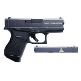 Image of Glock 43 Gadsden 9mm Pistol, Black - DAV-12401