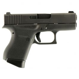 Image of Glock 43 9mm Pistol with Night Sights, Black - PN4350701