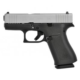 Image of Glock 43X 9mm Subcompact Pistol with Glock Night Sights, Two Tone - PX435SL701