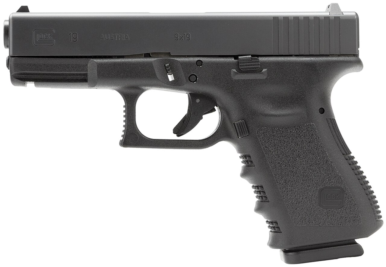 Image of Glock G19 Gen3 *CA Legal* 9mm, 4" Barrel, Fixed Sights, Black, 10rd