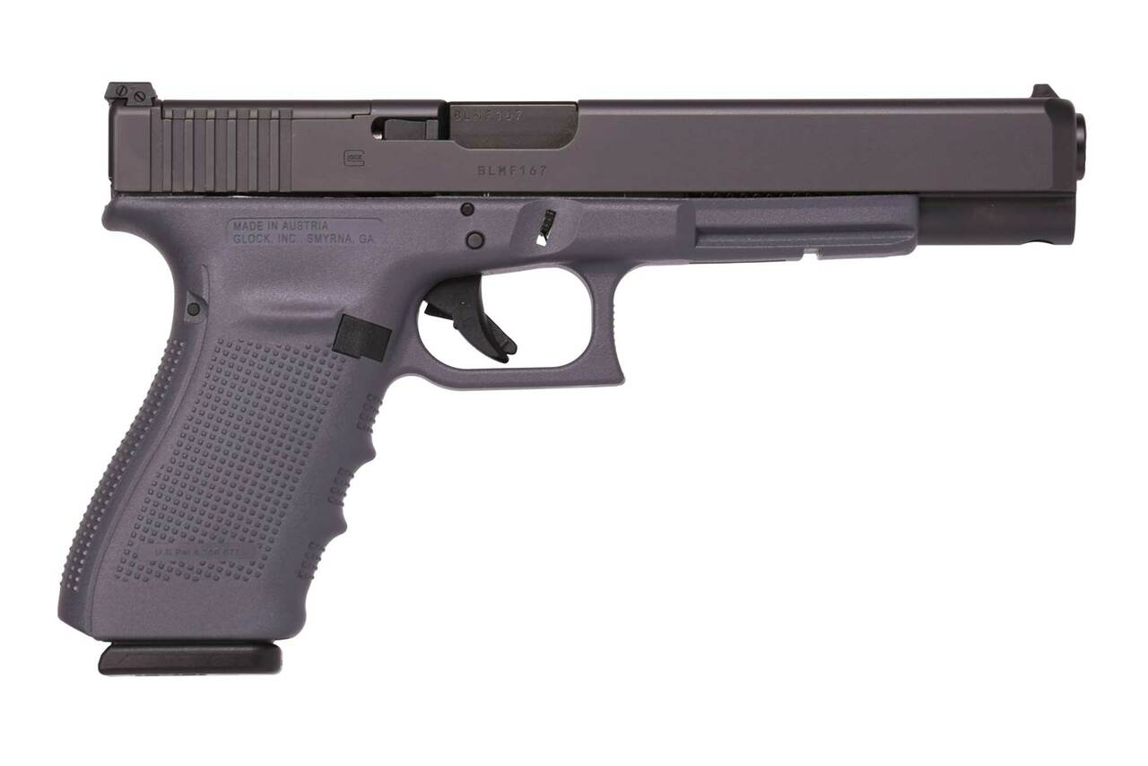 Image of Glock G40 Gen4 MOS Long Slide, 10mm. 6" Barrel Grey Frame, Modular Optic System 3-15rd Mags