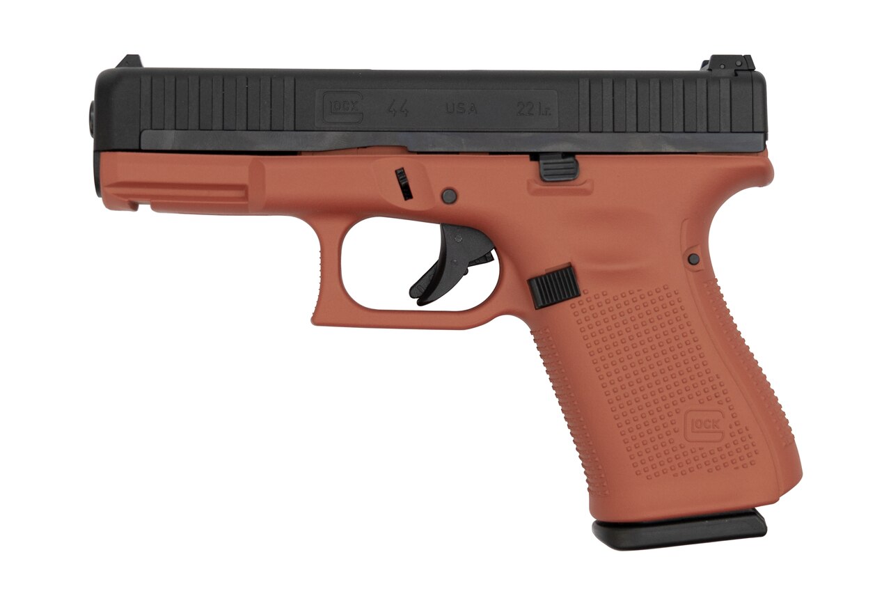 Image of Glock 44 .22 LR, 4" GMB, Adjustable Sights, Copper Suede, 10rd