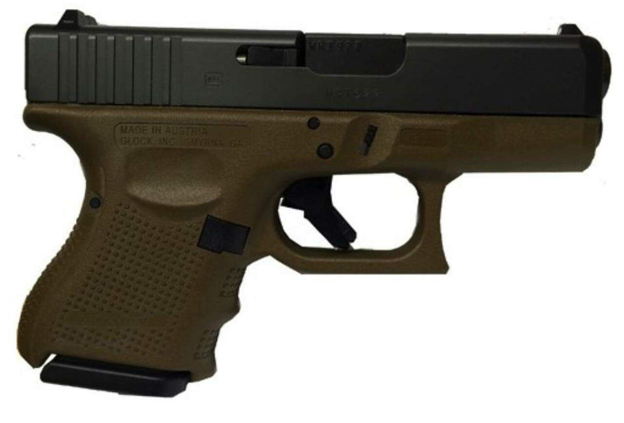 Image of Glock G27 Gen4 .40SW Flat Dark Earth Finish, 9 Rd Mag