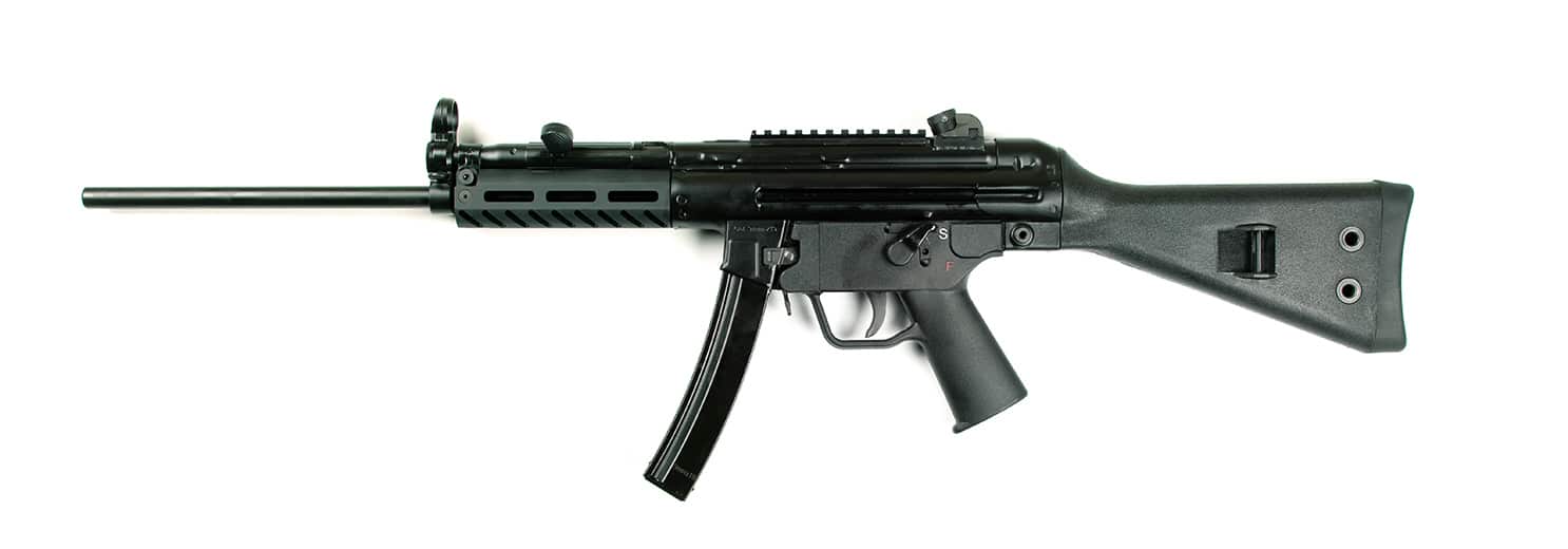 Image of PTR 9R 9mm 16i" Rifle M-Lok Handguard, Rail 30rd Mag