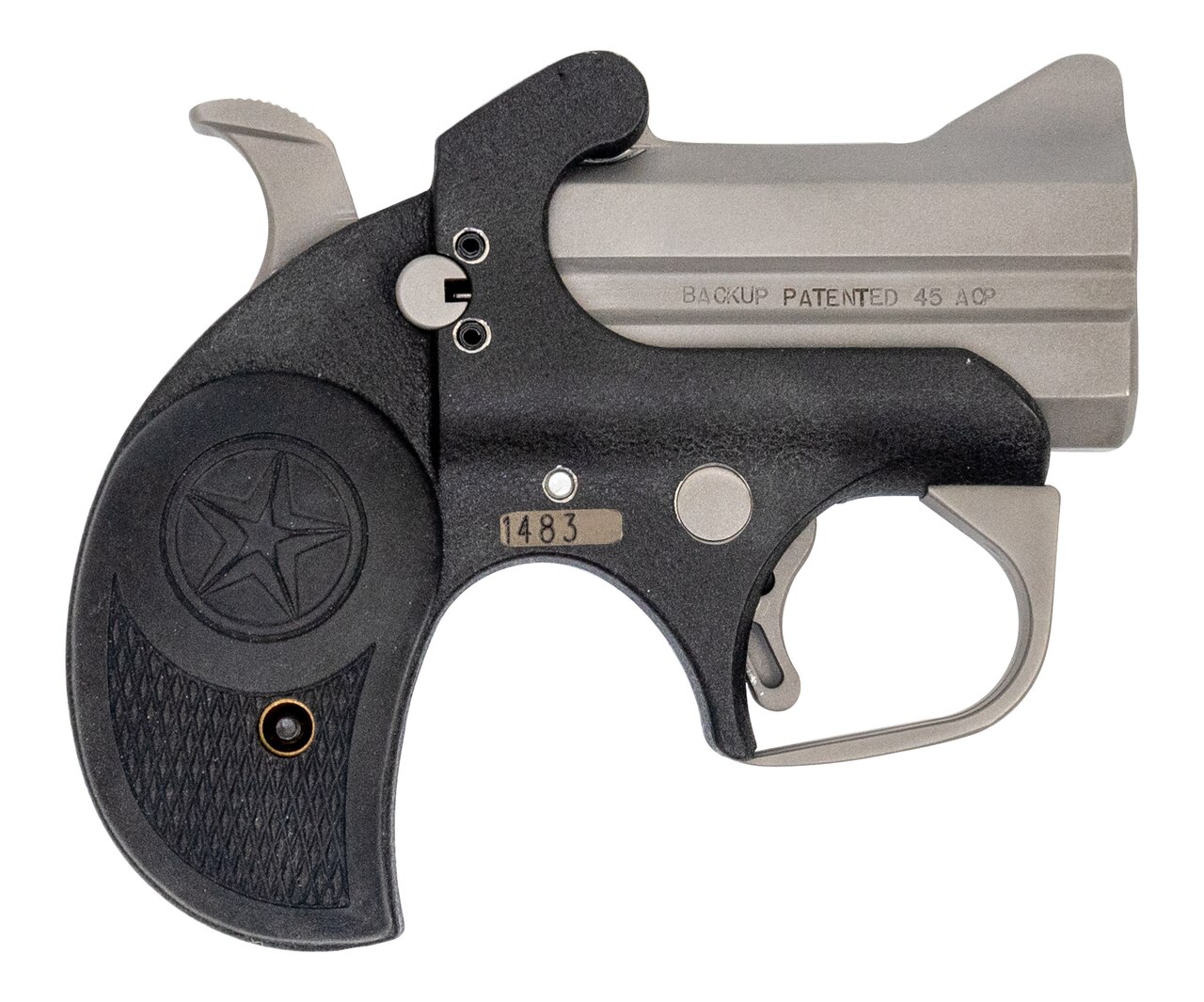 Image of Bond Arms Backup .45 ACP/.357 Mag, Trade-In, 2.5" Barrel, Matte SS & Crinkle, 2rd