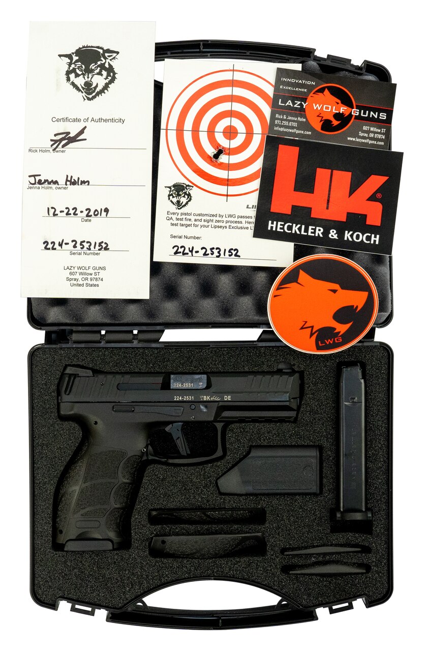 Image of HK VP9 9mm LWG Custom, Black, 15rd