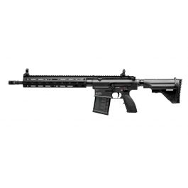 Image of HK MR 762 A1 Semi-Automatic 7.62x51 AR-10 Rifle, Black - 81000540