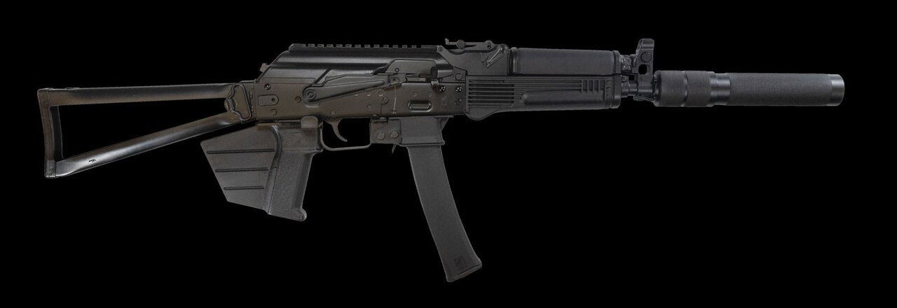 Image of Kalashnikov USA KALI 9 9mm, 16" Barrel, Compliant Fin Grip, Fixed Stock, Black, 10rd