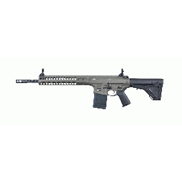 Image of LWRC REPR MKII 7.62 Semi-Automatic AR-10 Rifle, Tungsten Gray