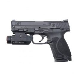 Image of Smith and Wesson M&P 2.0 9mm Pistol with Tactical Light, Black - 12412