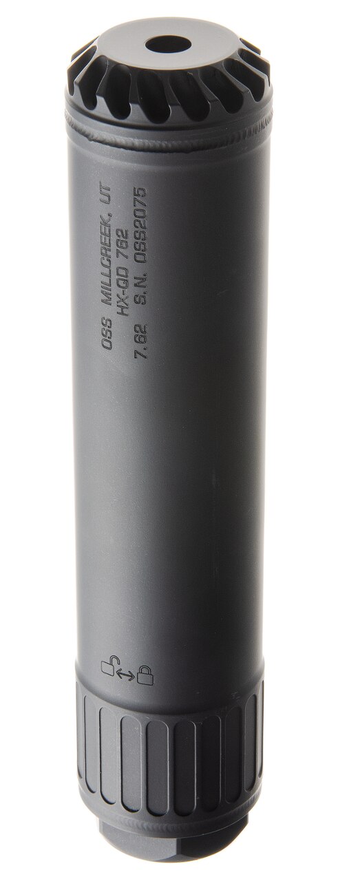 Image of OSS HX-QD 762 Suppressor, Torque Lock, Full-Auto Rated, Black