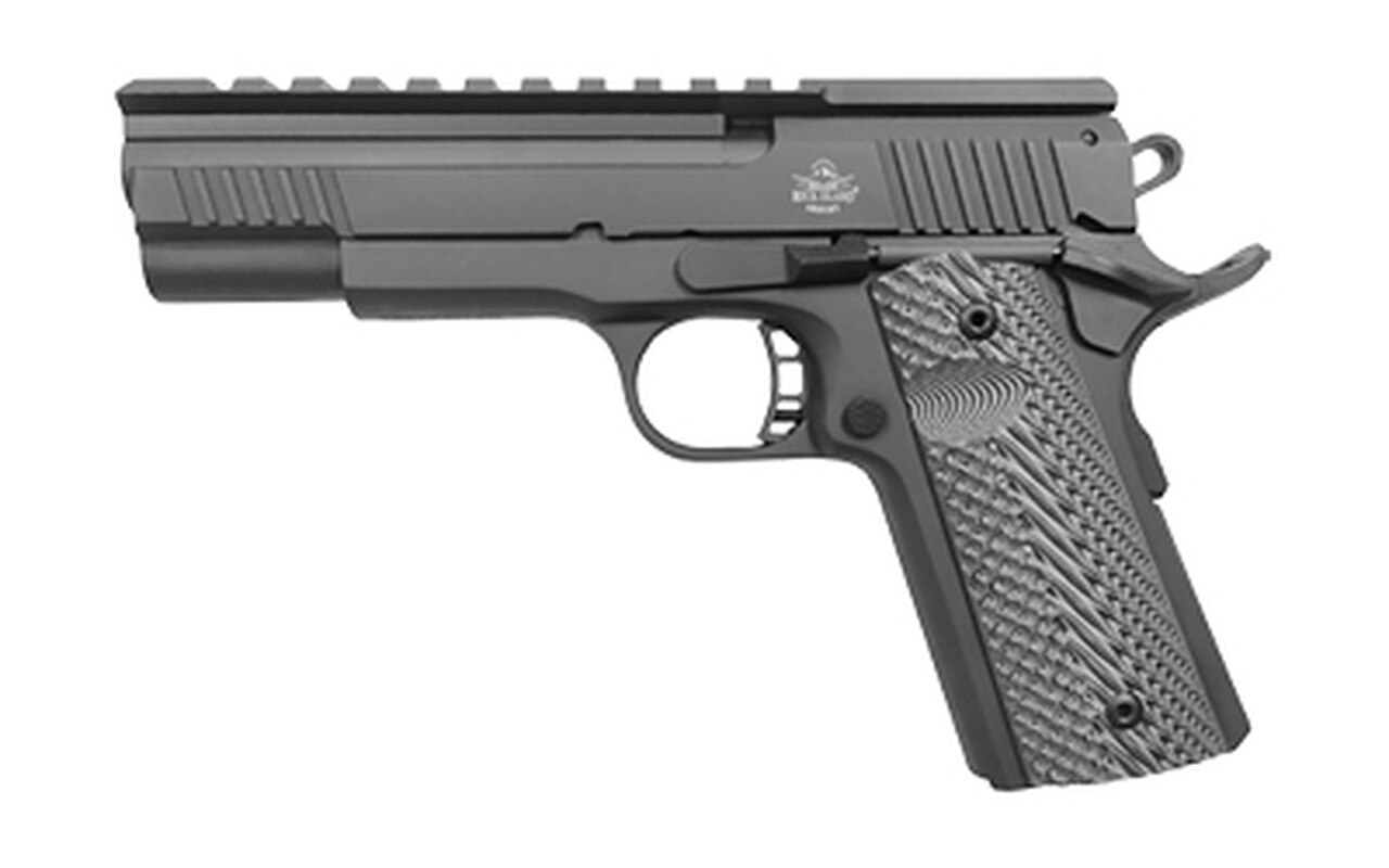Image of Rock Island XT 22 Magnum Pro-Match, Full Size, 22 WMR, 5" Barrel, Alloy Frame, Black Parkerized Finish, G10 Grips, Tactical Rail Optic Mount, 14Rd Mag