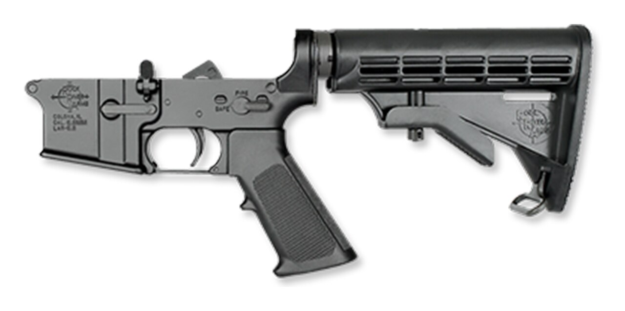 Image of Rock River Arms Complete Lower Half, AR-15 Two Stage Trigger, CAR Stock 5.56/223, Multi