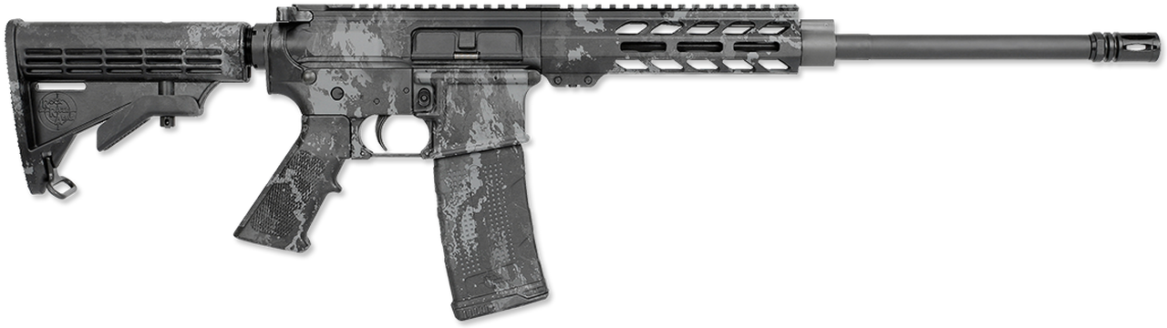 Image of Rock River Arms RRAGE AR-15 223/5.56 16" Barrel, Veil Tac-Black Camo, 30rd Mag