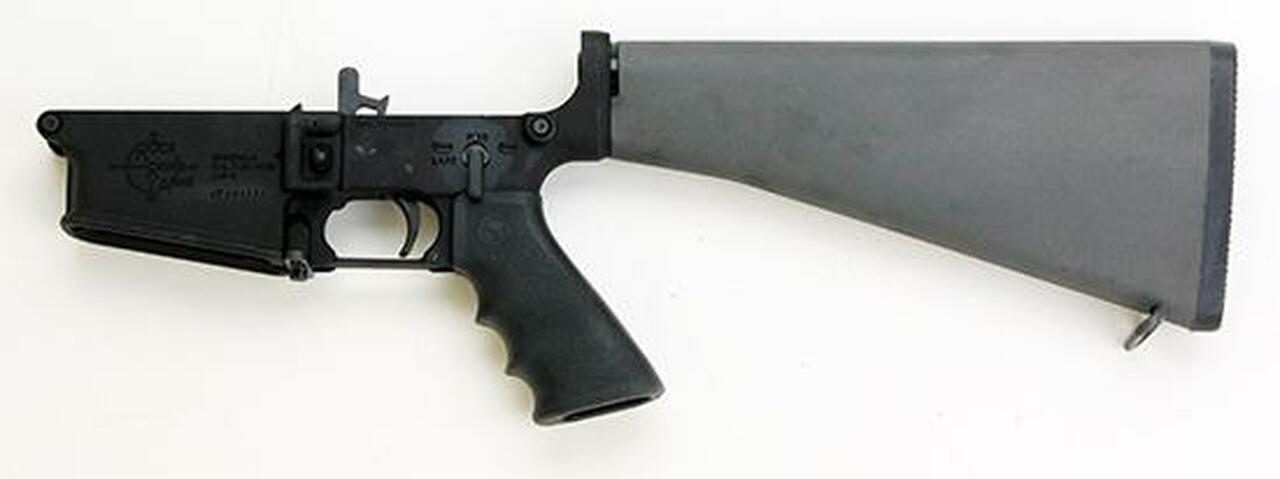Image of Rock River Arms LAR8 308 Large Frame AR-10 Lower Complete National Match Trigger A2 Stock, 2 Stage Trigger