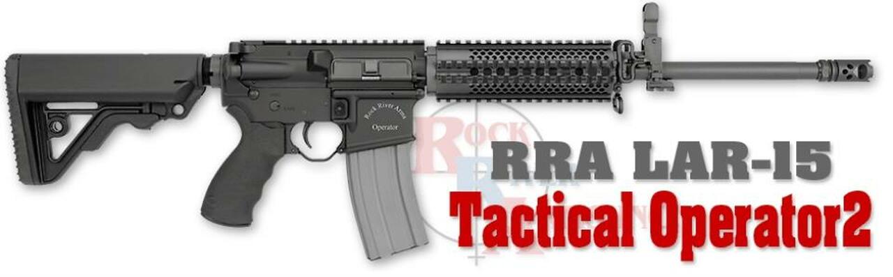 Image of Rock River Arms Tactical Operator 2, AR-15 5.56/223, A2 Carry Handle, 30 Rnd Mag