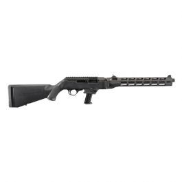 Image of Ruger PC Carbine 10 Round 9mm Rifle With Free Float Handguard, Black - 19116
