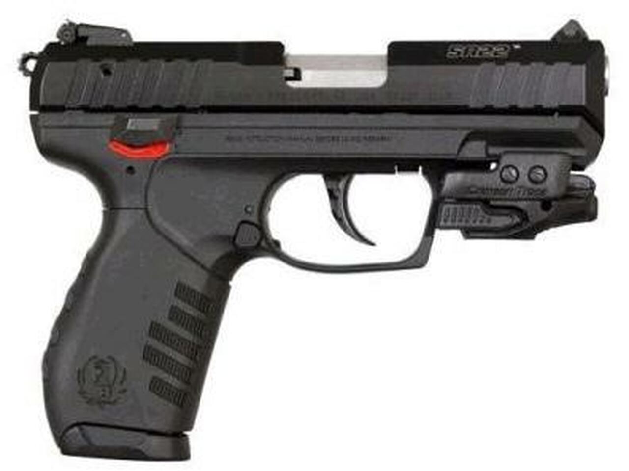 Image of Ruger SR22 Pistol, 22LR, W/Crimson Trace Laser, 3.5", 10 Rnd Mag