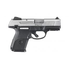 Image of Ruger SR9c Compact 9mm 17 Round Pistol with Stainless Steel Slide - 3313