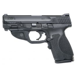 Image of S&W M&P 2.0 Compact .40 S&W Pistol With Green Laser, Black - 12415