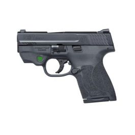 Image of S&W M&P Shield 2.0 9mm Pistol With Green Laser, Black - 11903