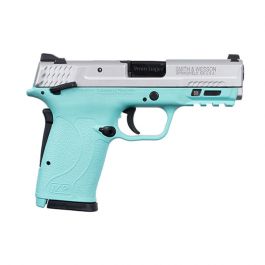 Image of S&W Shield EZ 9mm Pistol, Robin's Egg Blue - 13317