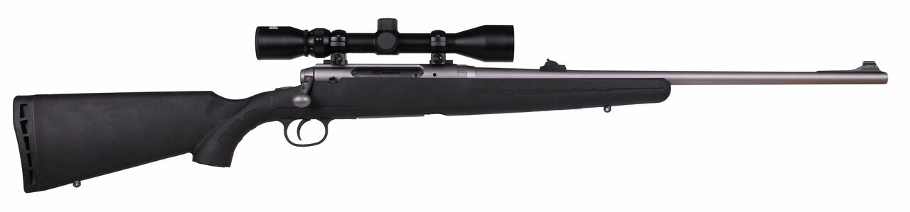 Image of Savage Axis 22-250 Rem, Stainless, Scope Package