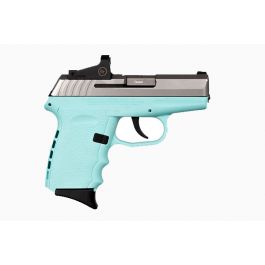 Image of SCCY CPX-2RD 9mm Pistol, Robin Egg Blue - CPX-2TTSBRD