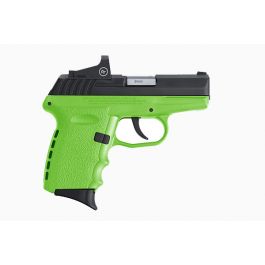 Image of SCCY CPX-2RD 9mm Pistol, Lime - CPX-2CBLGRD