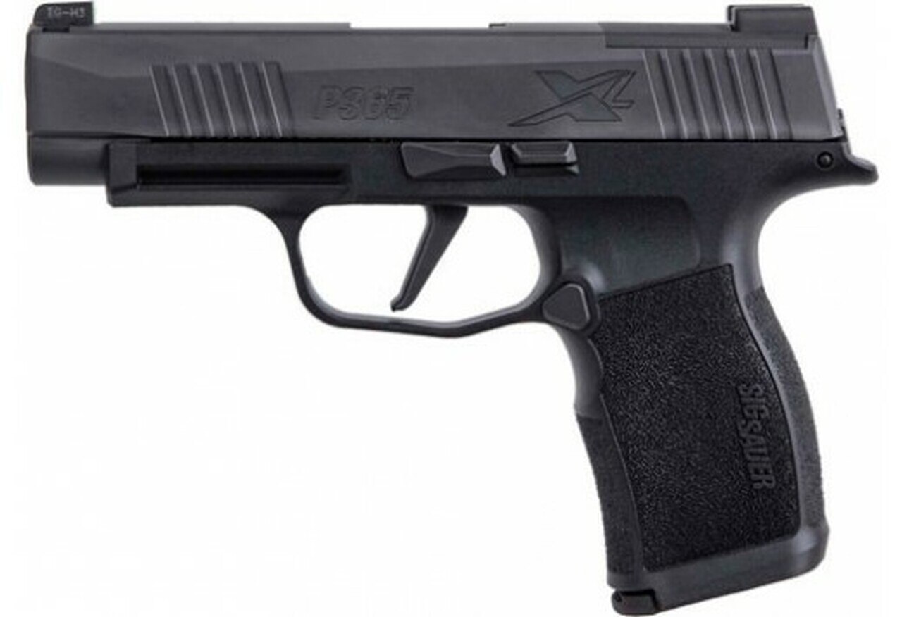 Image of Sig P365 XL X-Series 9mm, 3.7" Barrel, Xray3, Optics Ready, Black, 12rd