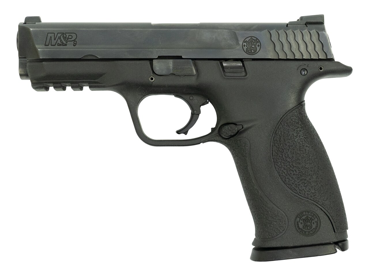 Image of Smith & Wesson M&P9 9mm, Trade-In, 4.25" Barrel, No Thumb Safety, CT Laser Grip, Black, 17rd