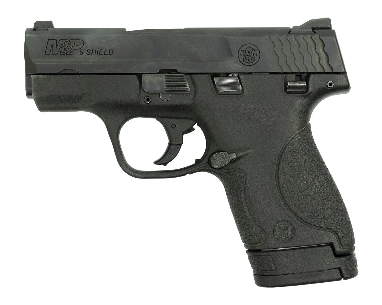 Image of Smith & Wesson M&P Shield 9mm, Trade-In, 3.1" Barrel, Black, 7rd/8rd