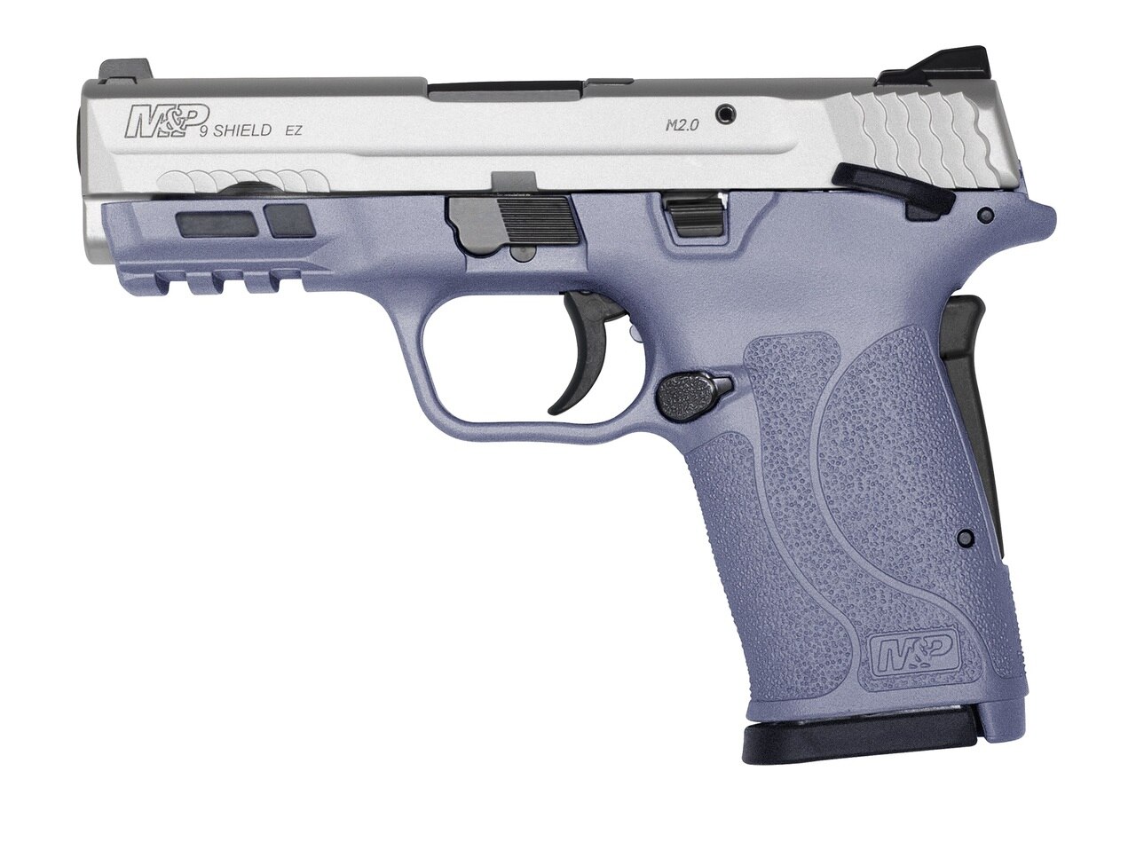 Image of Smith and Wesson M&P 9 Shield EZ 2.0 9mm, Orchid Stainless, 8rd